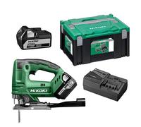 Scie sauteuse 18V HIKOKI CJ18DAWPZ 2 x 5,0Ah en coffret