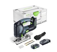 Scie sauteuse 18V PSBC 500 EB-Basic + 1 batterie 18V TBX 4 Ah + 1 chargeur TCL 6 FESTOOL