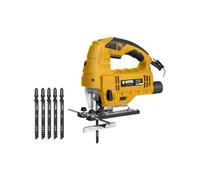 Scie sauteuse Laser LED 750W + 5 Lames BOIS 9 vitesses Guidage 45° VITO
