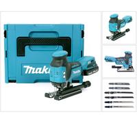 Scie sauteuse à mouvement pendulaire Makita DJV 181 Y1J 18 V sans balais + 1 batterie 1,5 Ah + Makpac - sans chargeur