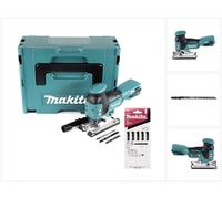 Scie sauteuse à mouvement pendulaire Makita DJV 181 ZJ 18 V sans balais Solo + 11 lames + Makpac - sans batterie, sans chargeur