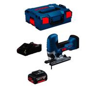Scie Sauteuse BOSCH GST 18V-125 S (1 x 5 0 Ah + GAL18V-40 + L-Boxx 136)