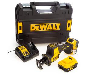 Scie sauteuse compacte Dewalt brushless 18V XR (2 batteries 5,0 Ah) en coffret TSTAK DCS369P2