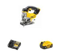 Scie sauteuse DCS331N-XJ + 1 batterie18V 5Ah + 1 chargeur rapide DCB1104-QW DEWALT