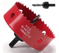 Scie sauteuse de 108 mm, scie circulaire bimétallique pour bois et plastique, profondeur de coupe de 35 mm