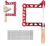 Scie sauteuse de 5 pouces avec cadre de lame et 13 lames de rechange, outil de découpe multidirectionnel