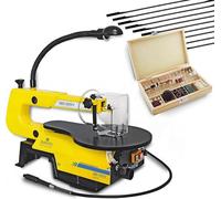 Scie sauteuse DEK-1600V_SET2 | Ensemble de scie sauteuse | Inclut un ensemble d'outils de 103 pièces et 10 lames de scie | Dispositif de soufflage intégré pour une meilleure visibilité