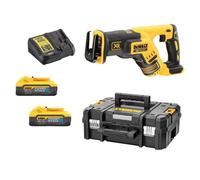 Scie alternative sans fil DeWALT, 2x batterie POWERSTACK 5Ah DCS367H2T