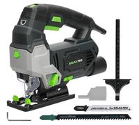 Scie sauteuse électrique - 800W - Vitesse : 3000 tr/min - Profondeur de coupe : 100 mm - Pour bois, métal, plastique - 230V - Adaptée aux travaux de bricolage