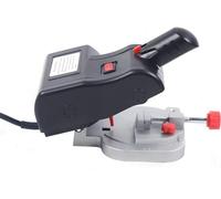 Scie sauteuse électrique 90 W avec guide laser, vitesse variable, coupe en biseau de 0 à 45°, profondeur de coupe de 10 mm le bois et le métal