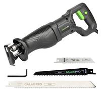 Scie sauteuse électrique - Scie alternative de 710 W - 3000 tr/min - Profondeur de coupe de 115 mm - Pour bois et métal - Avec verrouillage et mandrin à serrage rapide
