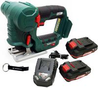 Scie sauteuse et scie sabre sans fil PARKSIDE® 20 V PSSSA 20 avec 2 batteries (2 Ah) et chargeur