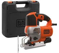 Scie sauteuse filaire BLACK + DECKER BES610K, 650W, 3100 trs/min, Fonction pendulaire réglable, Coupe Bois 90mm