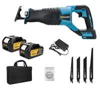 Scie sauteuse, haute performance, changement de lame sans outil, 2 batteries