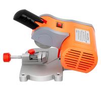 Scie sauteuse mini - Scie de table - 90 W - 7800 tr/min - Angle réglable à 45° - Lame de 5 cm - Profondeur de coupe maximale : 1,2 cm - Orange