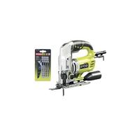 Scie sauteuse pendulaire 600W 85mm bois - coffret de 5 lames RJS-850KA5