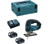 Scie sauteuse pendulaire MAKITA DJV180RTJ (2 x 5,0 Ah + DC18RC + MAKPAC 2)