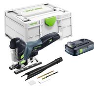 Scie sauteuse pendulaire sans fil Festool PSC 420 EB-Basic 18 V 120 mm Brushless + 1 batterie 4,0 Ah + Systainer - sans chargeur