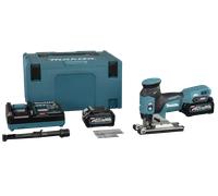 Scie sauteuse Pommeau XGT + 2 batteries 2,5 Ah + 1 Chargeur rapide + Coffret Makpac - MAKITA - JV001GD201