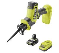 Scie sauteuse Ryobi 18 V ONE+ R18RSC-1C20GP, incluant la batterie et le chargeur