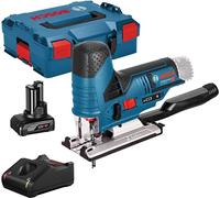 Scie sauteuse sans fil Bosch GST 12V-70 / 1x batterie 4,0 Ah + chargeur en boîte L