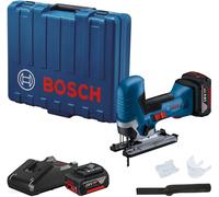 Bosch Scie sauteuse GST 185-LI, 2× GBA 18V 4,0 Ah, mallette – 06015B2022