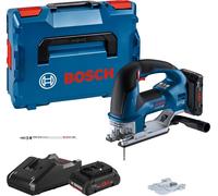 Bosch Scie sauteuse sans fil GST 18V-155 BC – 2x ProCORE18V 4.0Ah, chargeur GAL 18V-40, L-BOXX