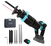 Scie sauteuse sans fil Cecotec Sierra Sable LongFlex 4000 avec système d'absorption des chocs Liberty. Batterie Nexus 21V, vitesse variable