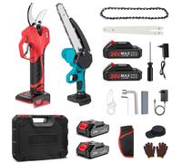 Scie sauteuse sans fil compacte - Scie sauteuse électrique - 18 V - 1200 tr/min - Appareil portatif - 1 batterie - Ensemble de batteries J-4