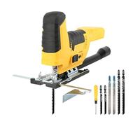 Scie sauteuse sans fil compatible avec les batteries DEWALT 18V et 20V, 2800 tr/min, sans balais, 7 vitesses, coupe en biseau ±45°, course de 18 mm, pour la découpe du bois, du métal et du PVC