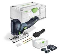 Scie sauteuse sans fil FESTOOL PSC 500 EB-Basic + Coffret d'énergie SYS 18V 2xTBX4/TCL6DUO - 576959_E