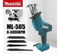 Scie sauteuse sans fil Makita ML-505, scie à chaîne électrique, outil électrique portable pour la coupe du bois, du métal et des tuyaux Only tool
