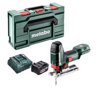 Scie sauteuse sans fil Metabo ST 18 L 90 18 V 90 mm + 1 batterie 4,0 Ah + chargeur + Metabox
