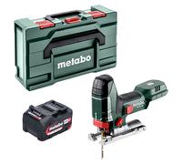 Scie sauteuse sans fil Metabo ST 18 L 90 18 V 90 mm + 1 batterie 4,0 Ah + Metabox - sans chargeur