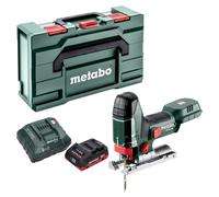 Scie sauteuse sans fil Metabo ST 18 L 90 18 V 90 mm + 1 batterie LiHD 4,0 Ah + chargeur + Metabox