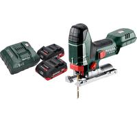 Scie sauteuse sans fil Metabo ST 18 L 90 18 V 90 mm + 2 batteries LiHD 4,0 Ah + chargeur