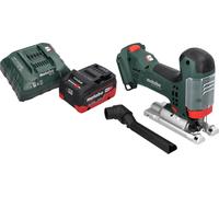 Scie sauteuse sans fil Metabo STA 18 LTX 100 18 V 100 mm Brushless + 1 batterie LiHD 5,5 Ah + chargeur