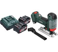 Scie sauteuse sans fil Metabo STA 18 LTX 100 18 V 100 mm Brushless + 2 batteries 4,0 Ah + chargeur