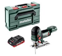 Scie sauteuse sans fil Metabo STA 18 LTX 150 BL 18 V 150 mm sans balais + 1 batterie LiHD 4,0 Ah + Metabox - sans chargeur