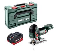Scie sauteuse sans fil Metabo STA 18 LTX 150 BL 18 V 150 mm sans balais + 1 batterie LiHD 5,5 Ah + Metabox - sans chargeur