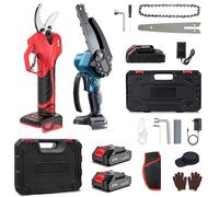 Scie sauteuse sans fil - Scie électrique compacte - 18 V - 1 batterie - 1200 tr/min - Pour les bricoleurs - Modèle G-3 avec batterie