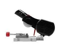 Scie Sauteuse, Scie Sur Table, Lame HSS, Moteur 90W, Angle 0-45° | Coupe Aluminium Et MéTaux Durs, Base Stable Anti-Vibrations, PoignéE Confort, Pour Atelier, Menuiserie, Bricolage Maison