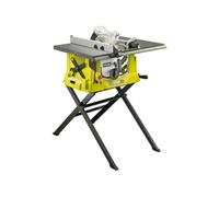 Scie sur table 1 800 W pietement rétractable lame 254 mm 48 dents guide paralle