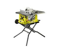 RYOBI Scie sur table 1 800 W table alu pietement retractable lame 254mm 48 dents gui G