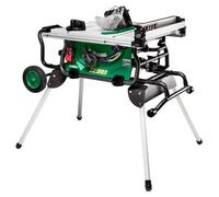 Scie sur table 254 mm HIKOKI C10RJWAZ 1500W avec support rabattable