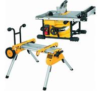 Scie sur table - DEWALT - DWE7485 - 210 mm - 1850 W - Piétement à roulettes