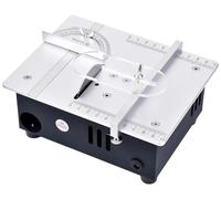 Scie sur table électrique, moteur sans balai, design compact, argenté