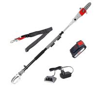 Scie télescopique sans fil IKRA ICPS 2020 | 20 V | Lame OREGON | Hauteur de travail jusqu'à 4 m | Seulement 3,7 kg | Batterie et chargeur inclus