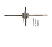 Scie Trépan Ajustable pour bois Plastique Plâtre 300mm Scie Trépan | Alliage haute , lisse, réglable 30-300mm, résistant pour usure, longue durée