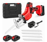 Scie Viande Os Electrique Portable Durable Scie à Os de Boucher Professionnels pour Couper Les Os et Viande Congelée Multifonction Scie Sabre avec 4 Lames de Scie